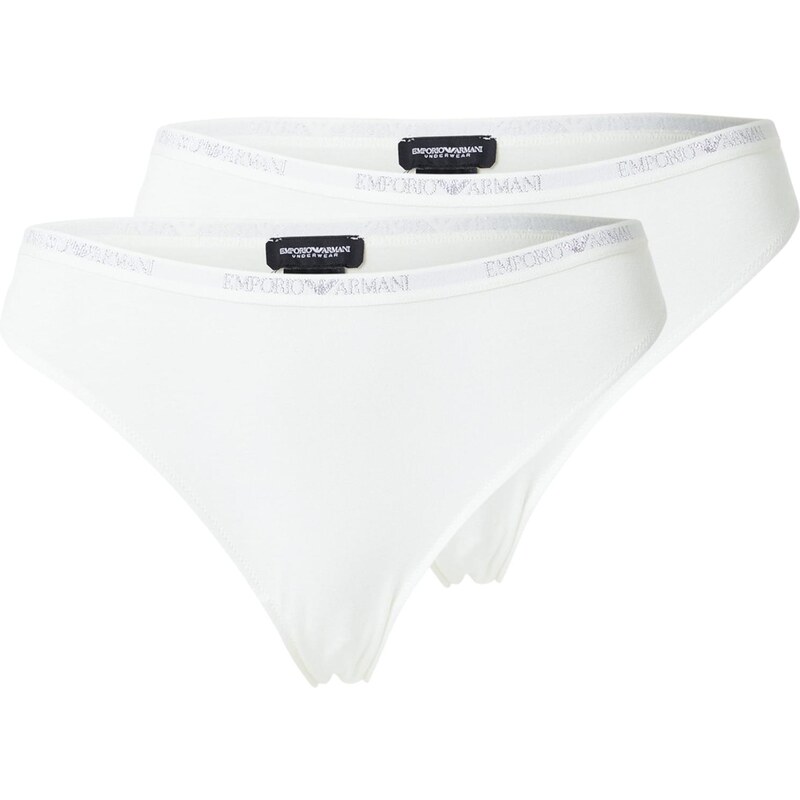 Emporio Armani Nohavičky strieborná / biela 67854158