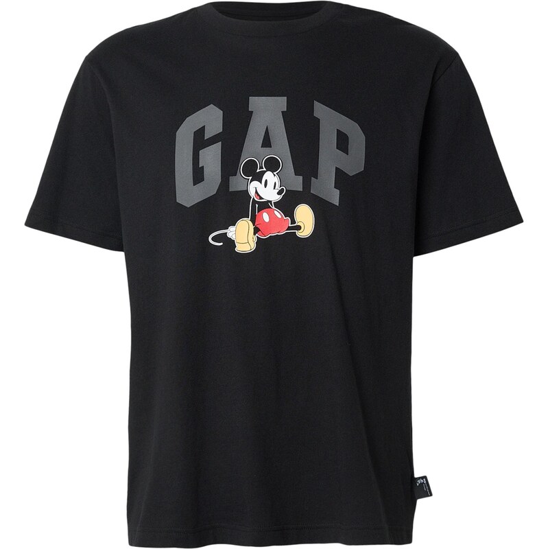 GAP Tričko V-DIS X GAP FAM MOMENT sivá / červená / čierna / biela 67854153