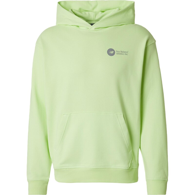 new balance Mikina antracitová / svetlozelená 67854189