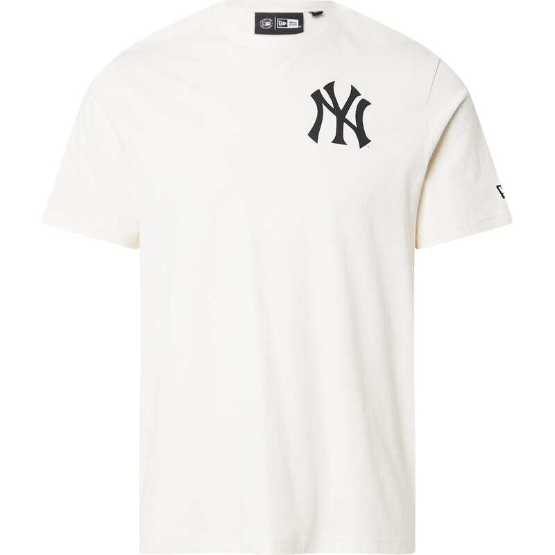 NEW ERA Tričko MLB FOOD čierna / šedobiela 67854314