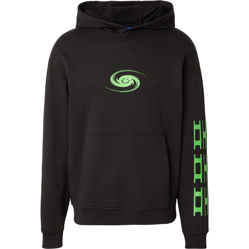 HUGO Mikina Nufo svetlozelená / čierna 67854281