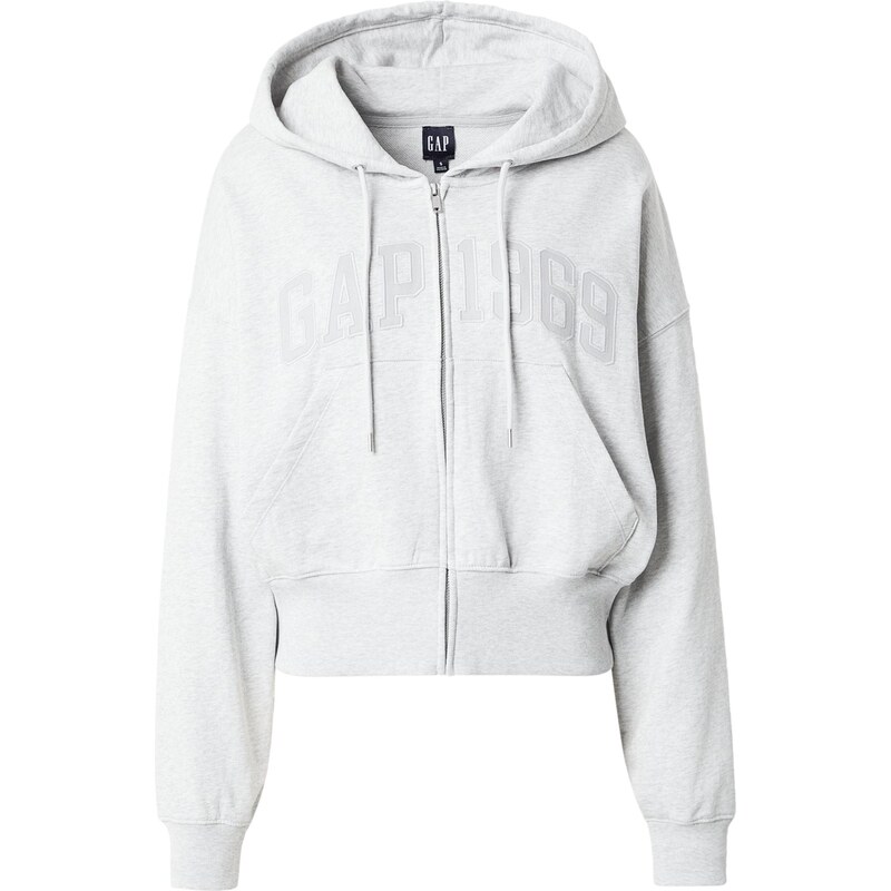GAP Tepláková bunda sivá / svetlosivá 67854325