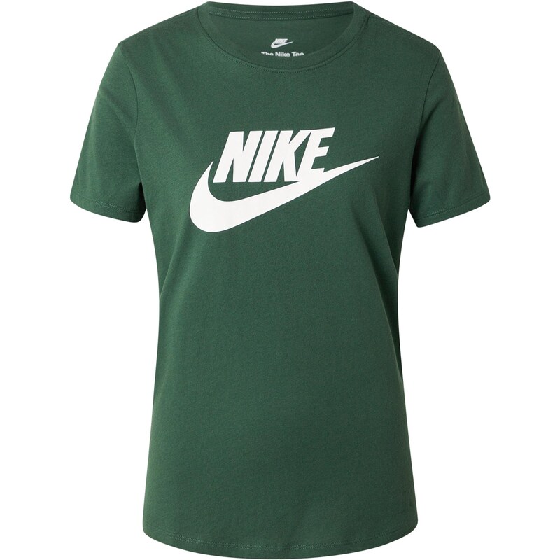 Nike Sportswear Tričko ESSNTL zelená / biela 67854345