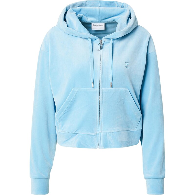 Juicy Couture Tepláková bunda svetlomodrá 67854360