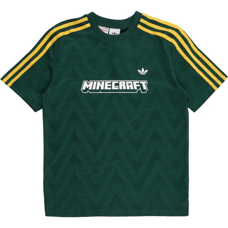 ADIDAS ORIGINALS Tričko karí / tmavozelená / biela 67854412