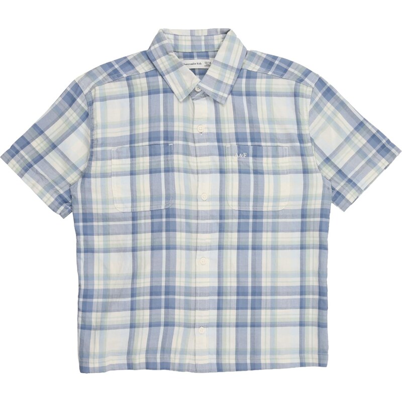 Abercrombie & Fitch Košeľa béžová / modrá / svetlomodrá / pastelovo 67854422