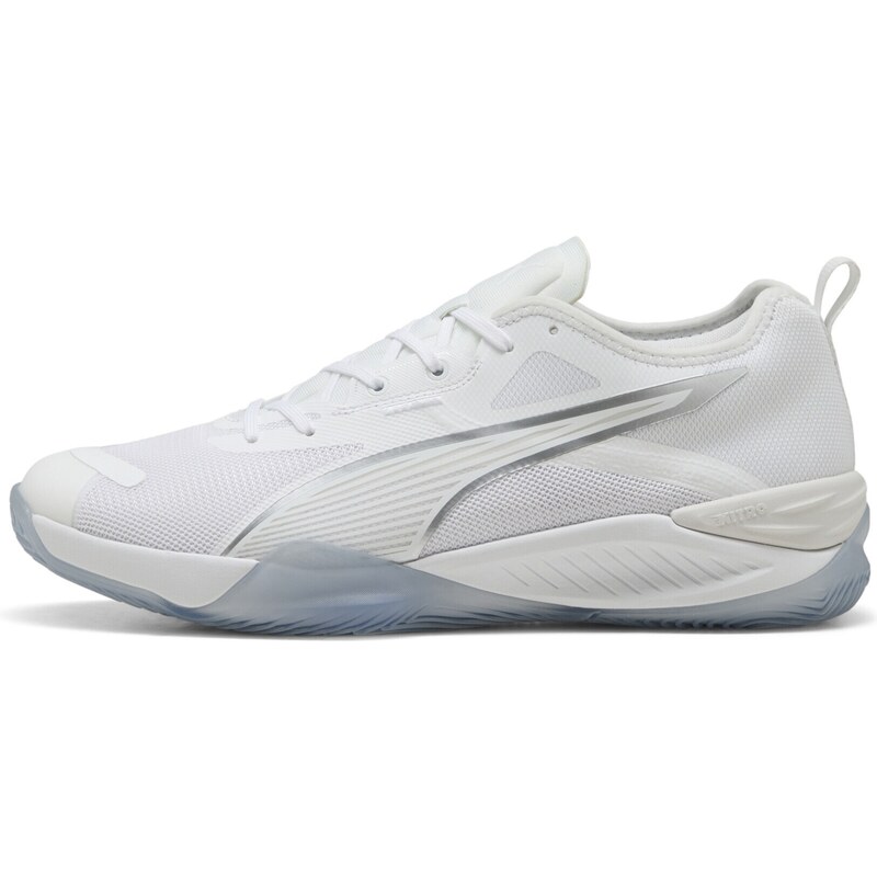 PUMA Športová obuv Eliminate Nitro 4 strieborná / biela / prírodná 67853470