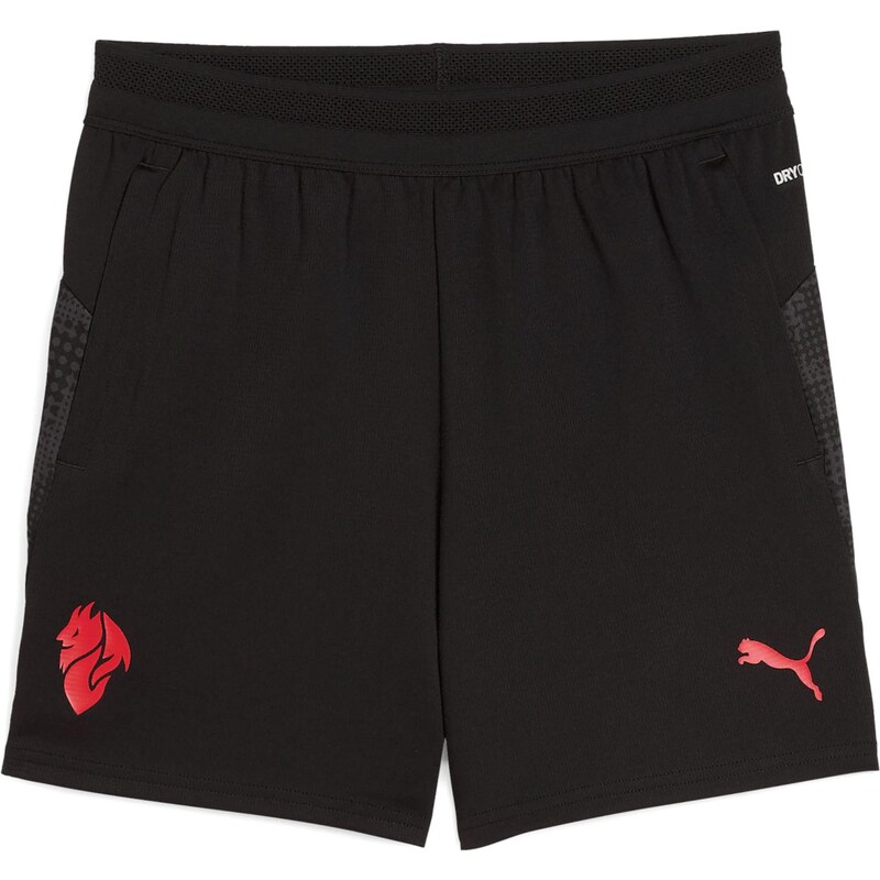 PUMA Športové nohavice červená / čierna 67853520