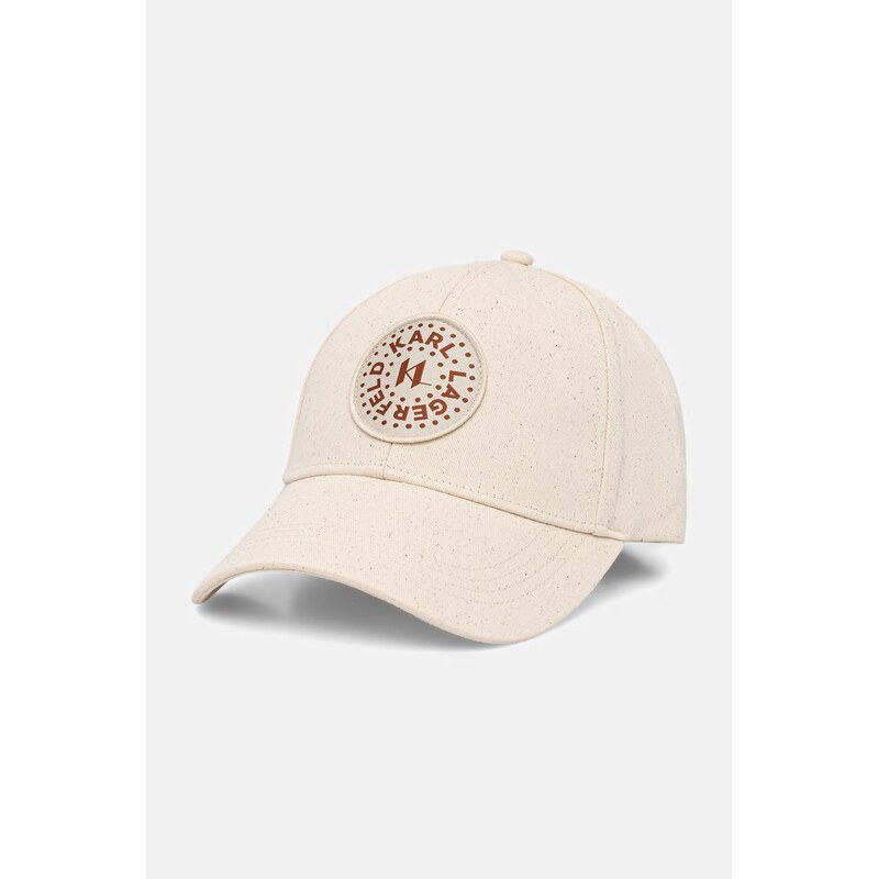 Dámska bavlnená bejzbalová čiapka Karl Lagerfeld K/CIRCLE 67856066