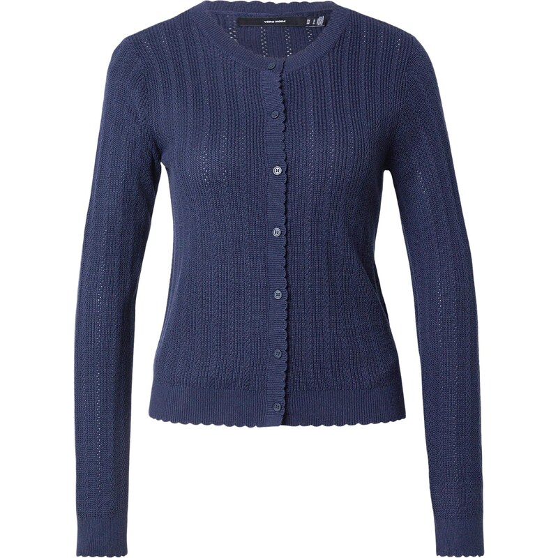 VERO MODA Kardigán VMNewlex tmavomodrá 67868102