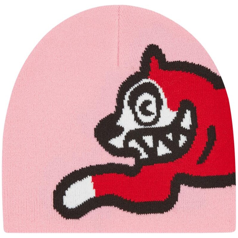 ICECREAM Running Dog Beanie Pink - Unisex - Čapica ICECREAM - Ružové - 67855704