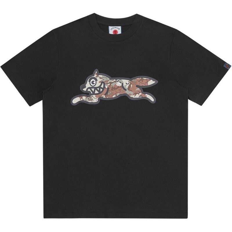 ICECREAM Choc Chip Running Dog T-Shirt Black - Pánske - Tričko 67855712