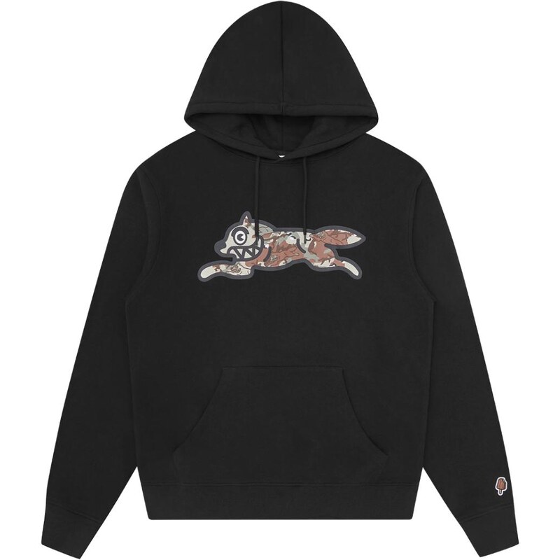 ICECREAM Choc Chip Running Dog Popover Hoodie Black - Pánske - Mikina 67855722