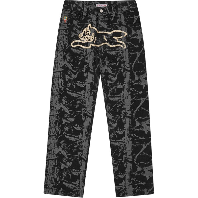 ICECREAM Tree Camo Double Scoop Denim Pants - Pánske - Nohavice 67855727