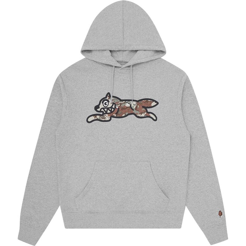 ICECREAM Choc Chip Running Dog Popover Hoodie Grey - Pánske - Mikina 67855724