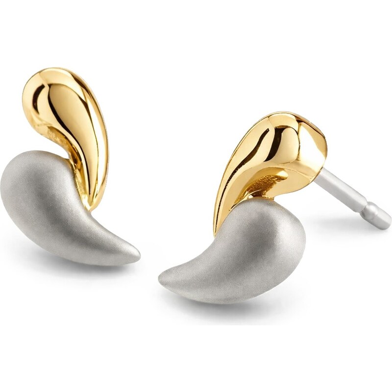 Boccia Titanium Módne bicolor titánové náušnice 05082-02 66709239