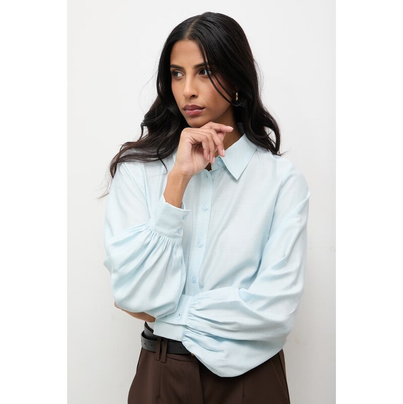 Košeľa s prímesou vlny Answear.LAB 67855913