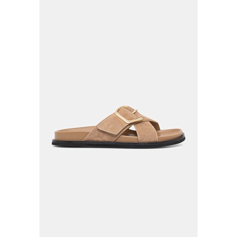 Semišové šľapky Answear.LAB 67855920