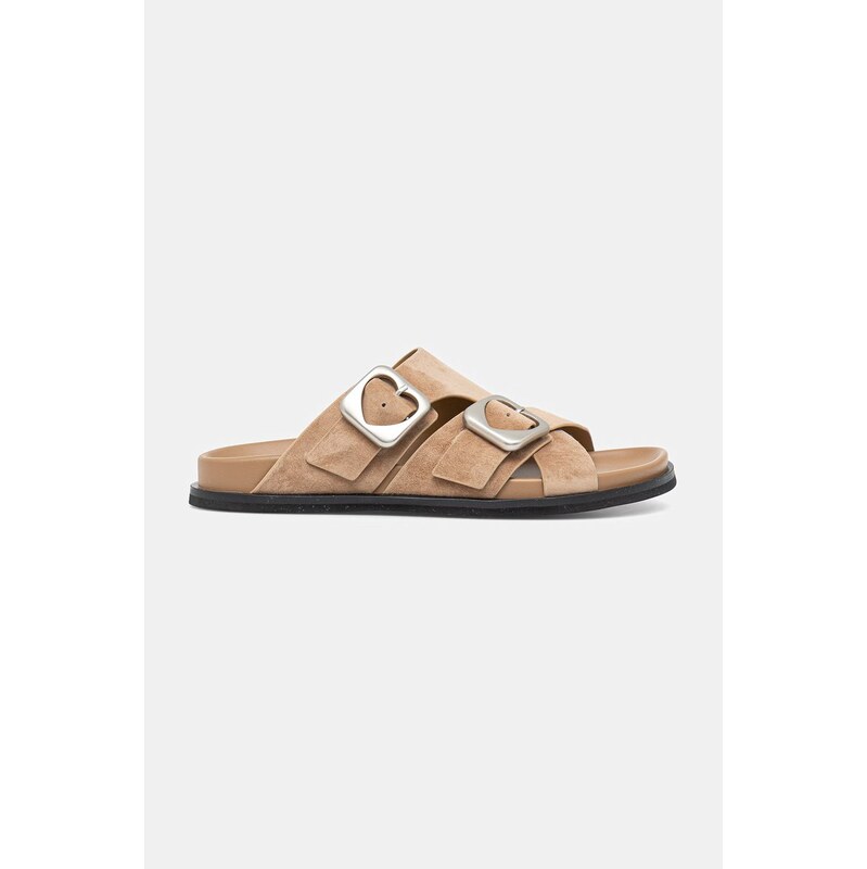 Semišové šľapky Answear.LAB 67855921