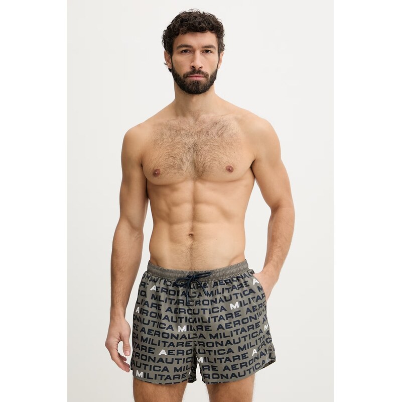 Aeronautica Militare plavkové šortky pánske 67855942