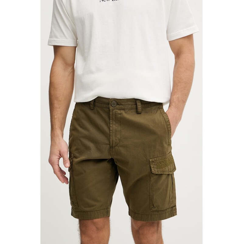 Pánske bavlnené šortky Napapijri N-Deline 67855984