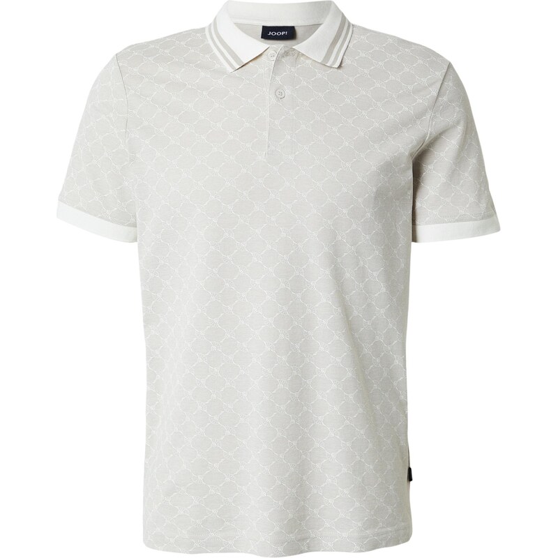 JOOP! Tričko Jessino tmavobéžová / biela 67890631