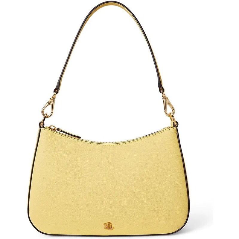 Kožená kabelka Lauren Ralph Lauren 67860300