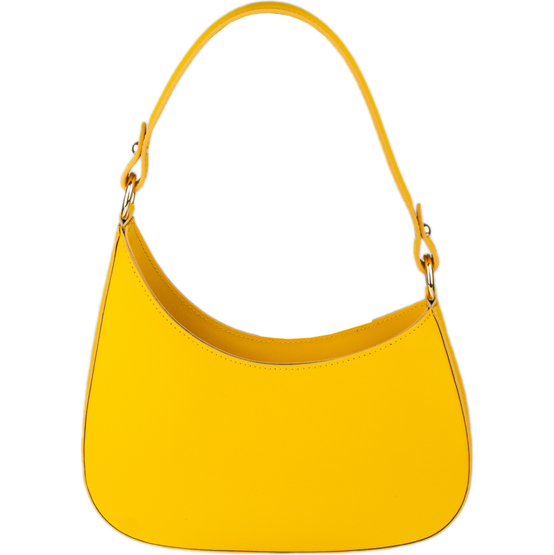 Žltá kožená talianska kabelka Viola Gialla NovaKabelka.sk 67861744