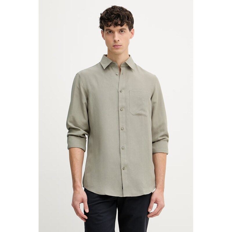 Guess košeľa pánska s ľanom 67866940