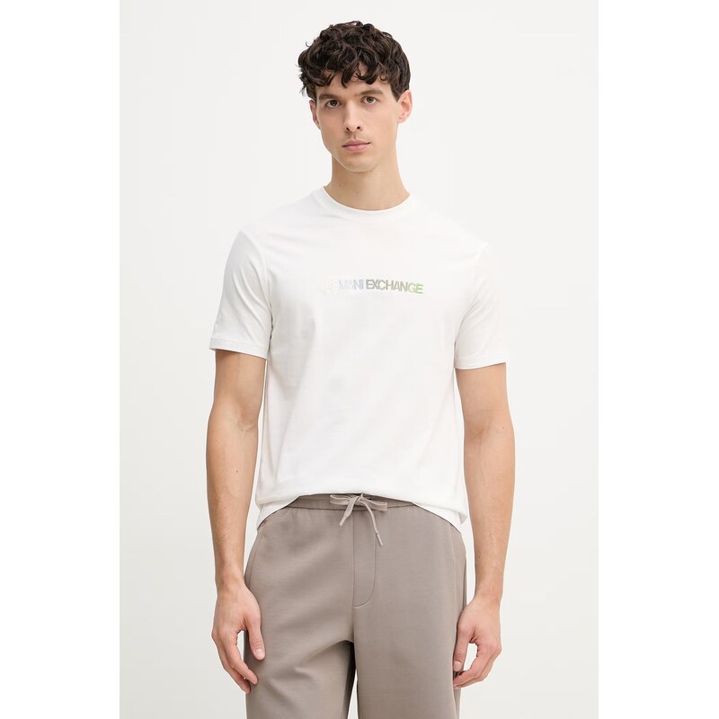 Pánske bavlené tričko Armani Exchange 67866953