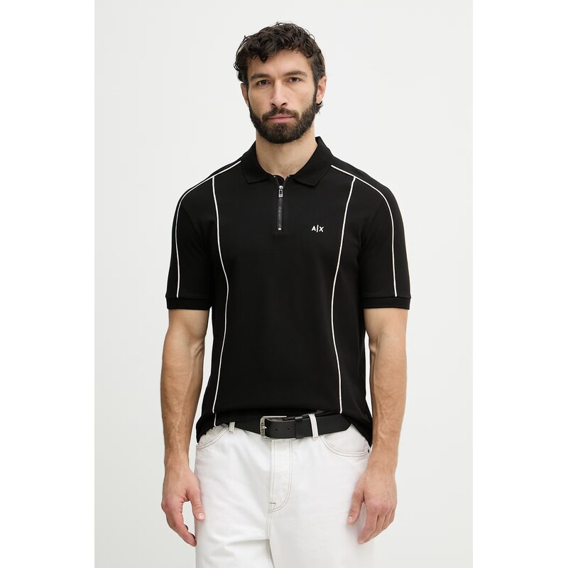 Armani Exchange Polo tričko pánske bavlnené 67867029