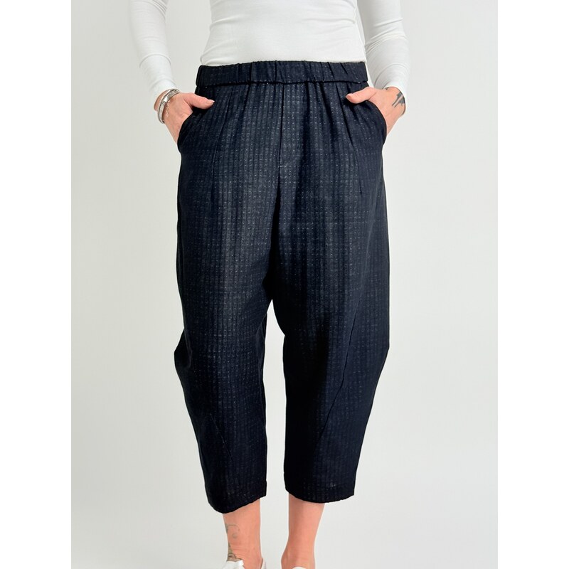WENDY TRENDY Čierne nohavice HUGO 67861813