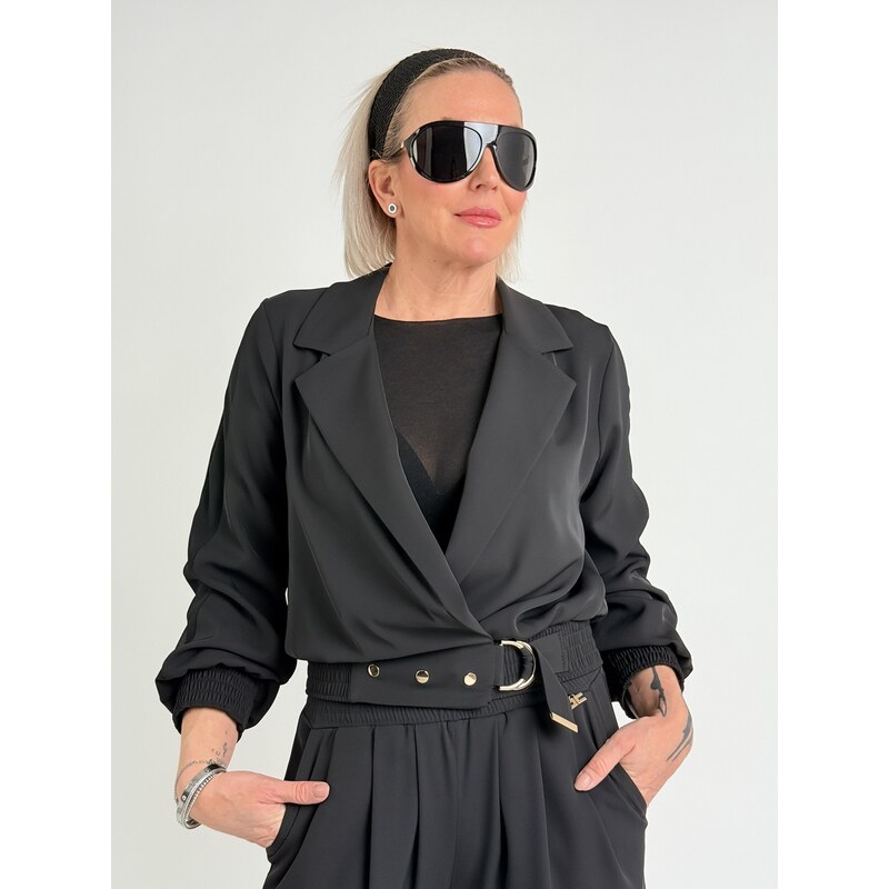 KING Čierne sako ASPEN 67861827