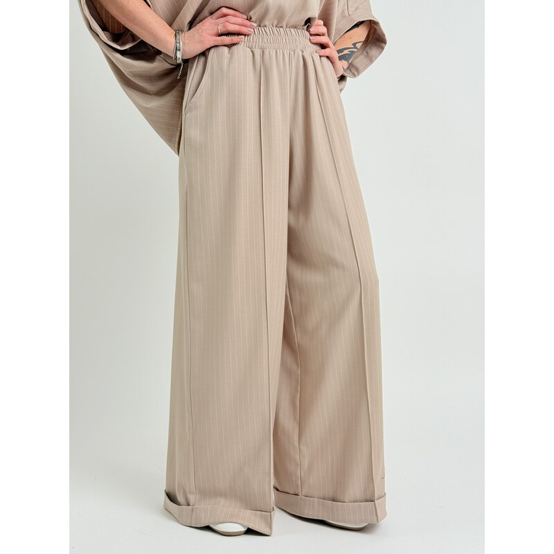 Miss City Official Cappuccino nohavice PATTERN 67861839