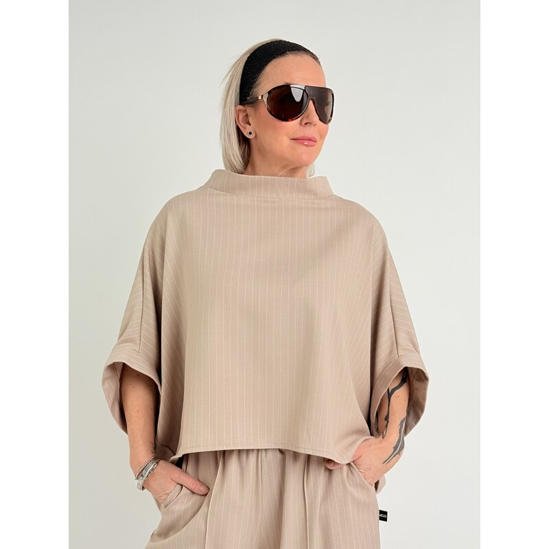 Miss City Official Cappuccino tunika STRIPED 67861840