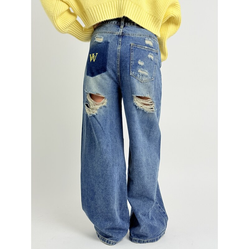 WERÉ Modré džínsy PEPE 67861848