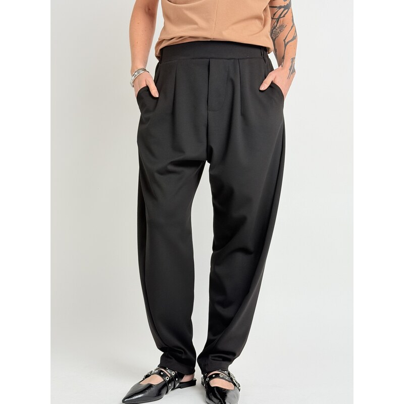 Voga Móda Čierne nohavice LARGE 67863380