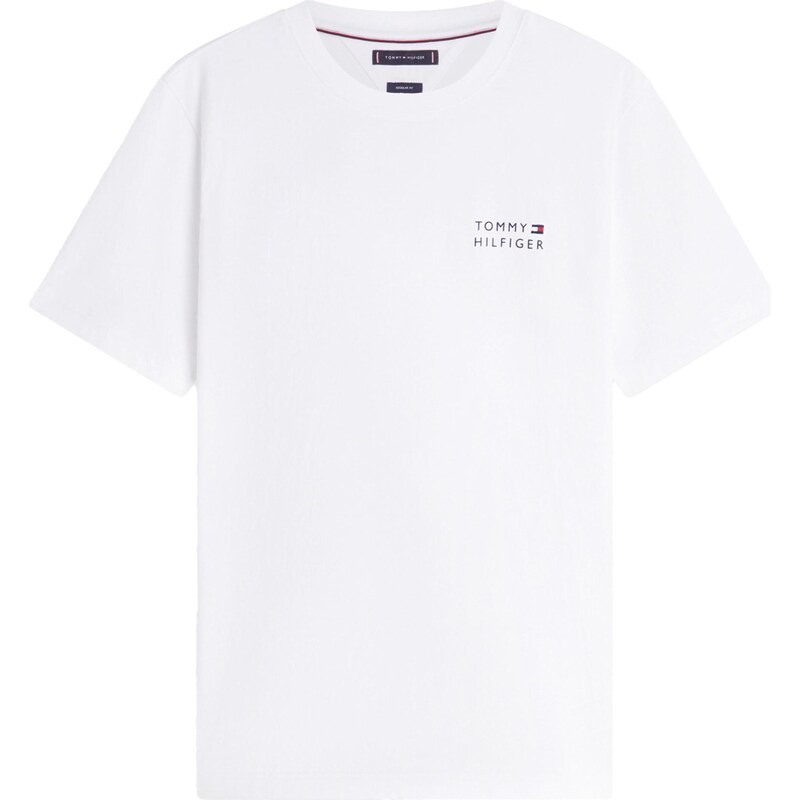 TOMMY HILFIGER Tričko BRAND LOVE námornícka modrá / červená / biela 67572273