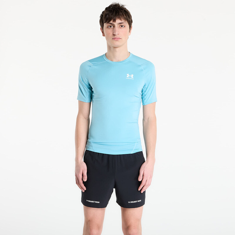 Tričko Under Armour HG Armour Comp SS Blue XS 67862029