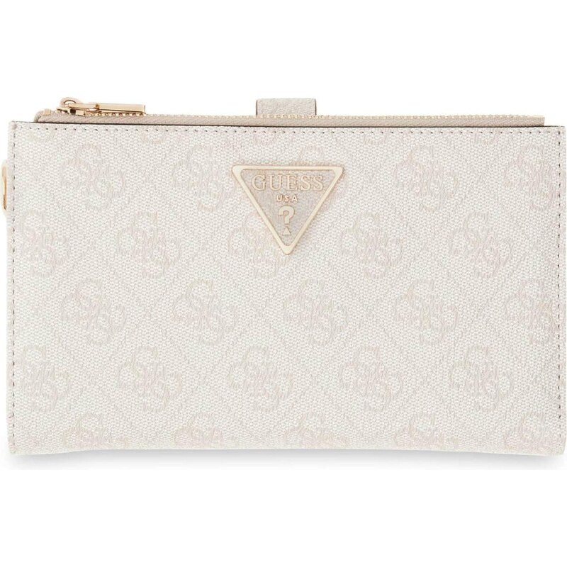 GUESS Peňaženka Laurel II nebielená / biela ako vlna 67552465