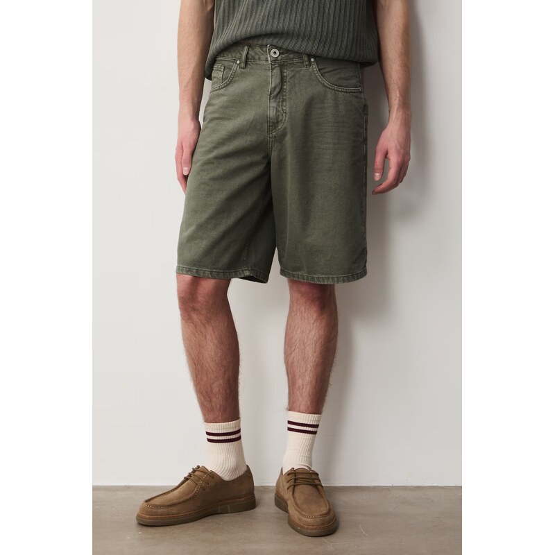 Bavlnené rifľové šortky Medicine 66513208