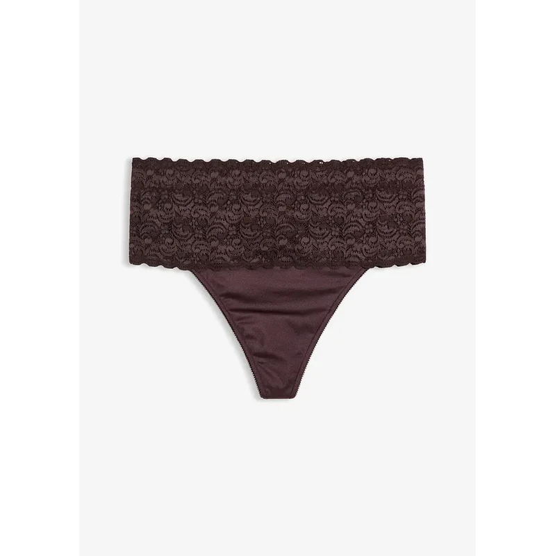 bonprix Sťahovacie string nohavičky, stredný tvarujúci efekt (2 ks), 67863020