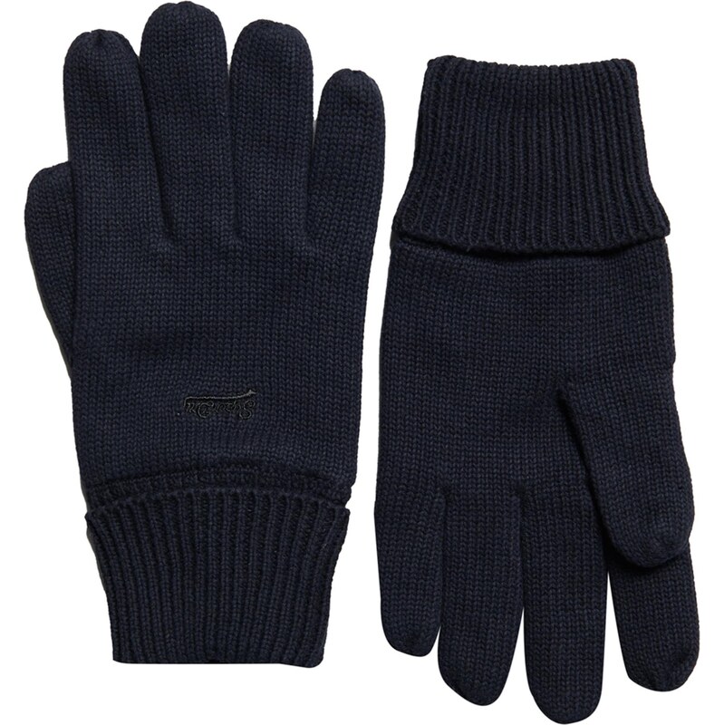Superdry & Co Prstové rukavice tmavomodrá 67867040