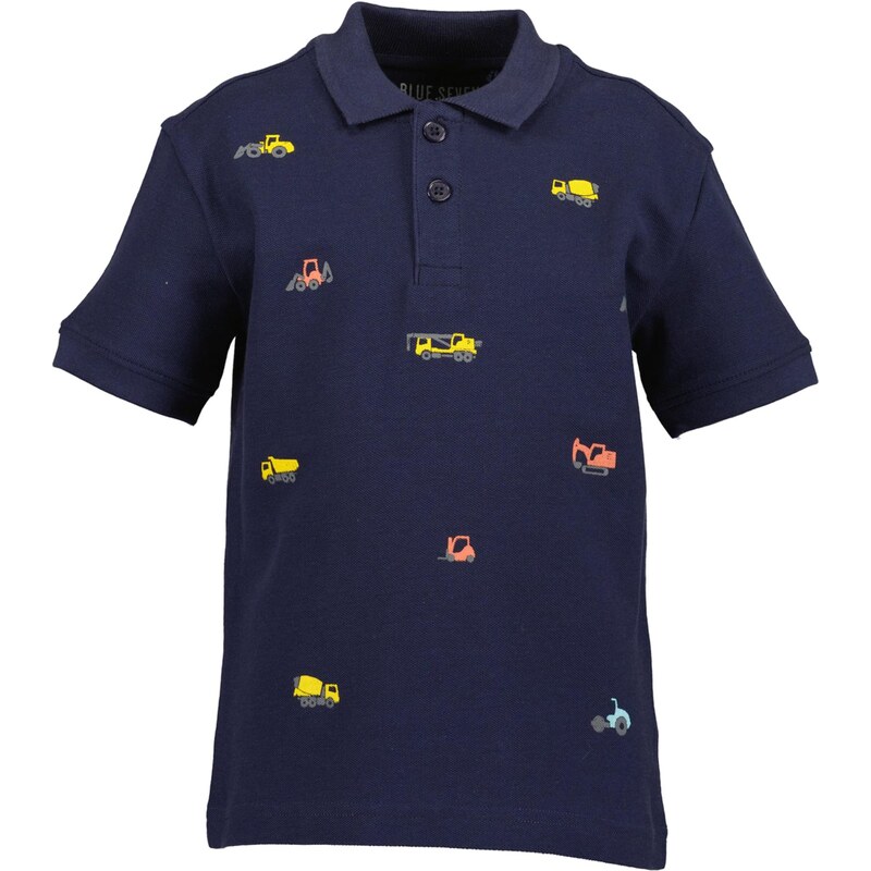 BLUE SEVEN Tričko ultramarínová / žltá / oranžová 67867619