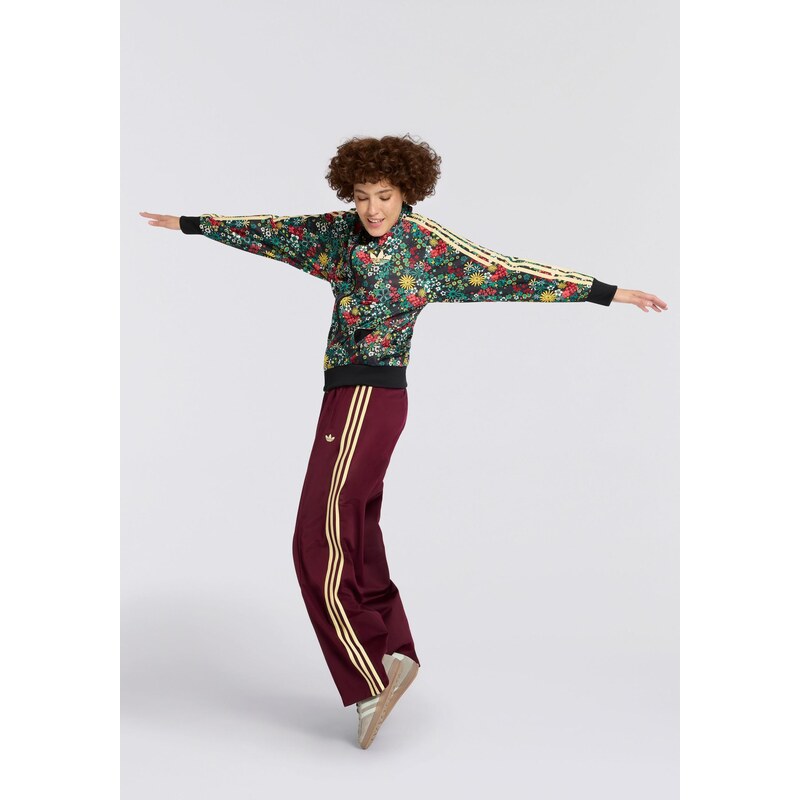 ADIDAS ORIGINALS Nohavice Firebird zlatá / vínovo červená 67867992
