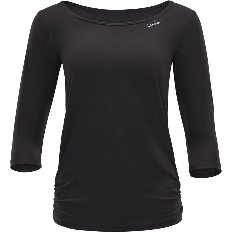 Winshape Športový top Aet139Ls čierna / biela 67868003