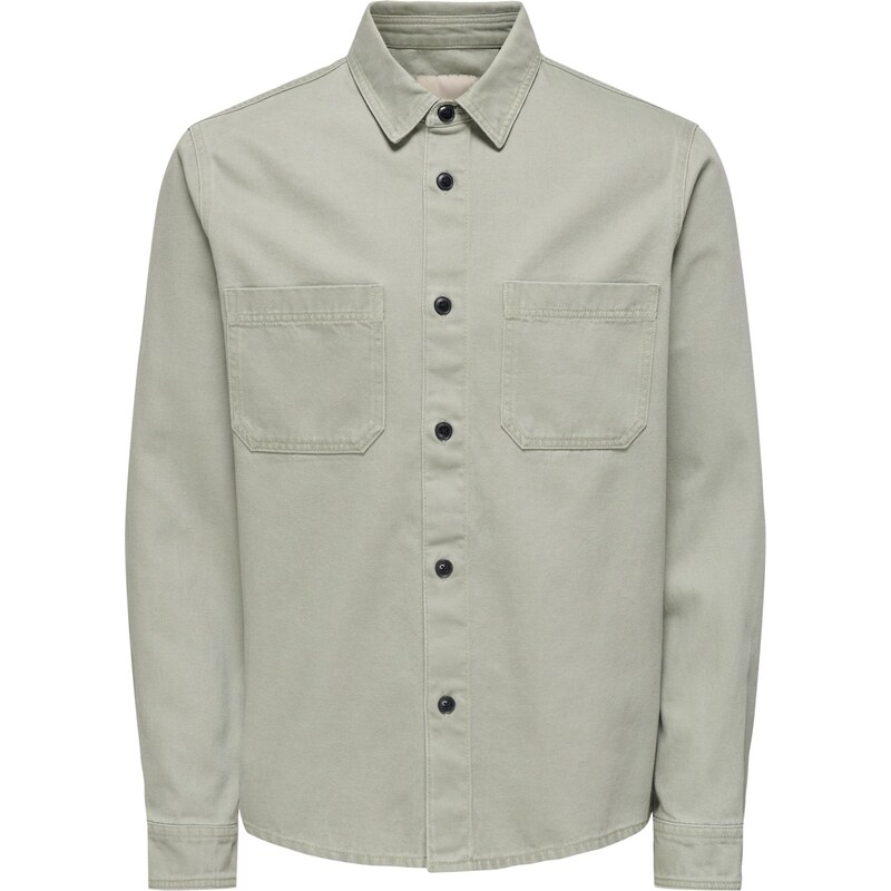 Only & Sons Prechodná bunda ONSTimes pastelovo zelená 67868175