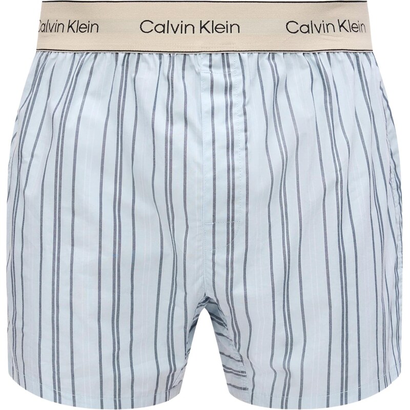 Calvin Klein Underwear Boxerky TRAD námornícka modrá / pastelovo modrá 67868302