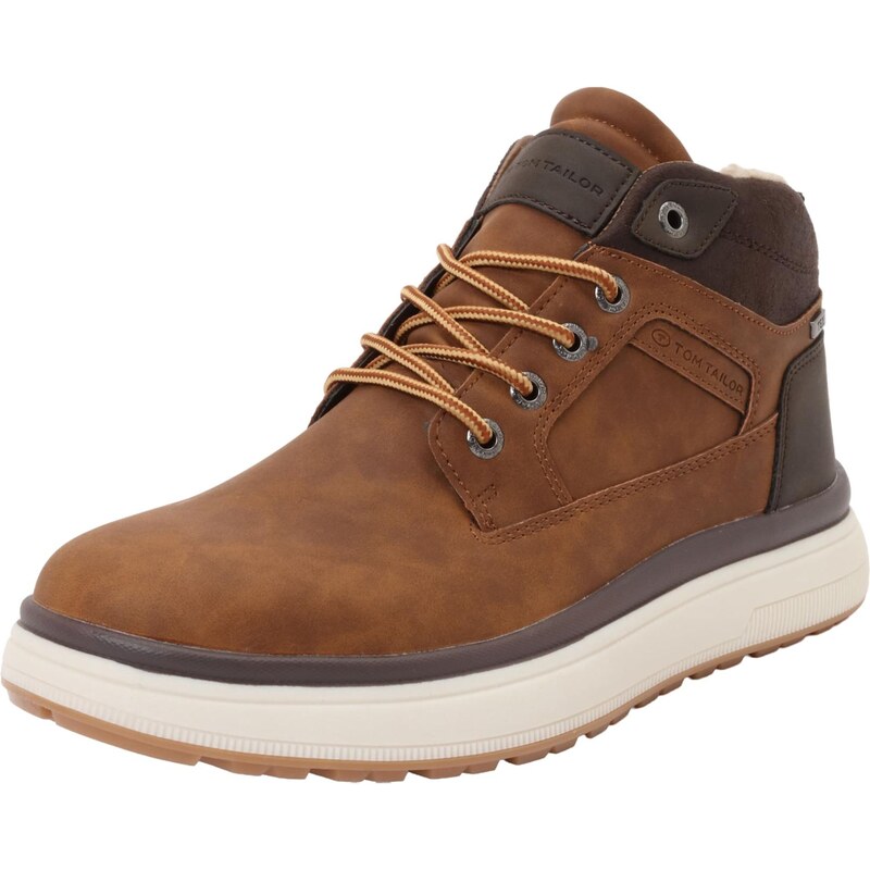 TOM TAILOR Šnurovacie čižmy koňaková 67868291