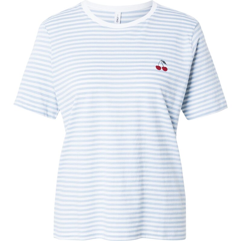 ONLY Tričko ONLHAPPY svetlomodrá / biela 67868310